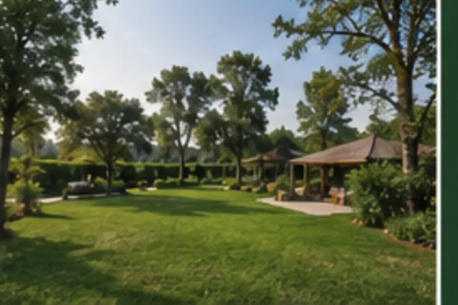 Concept image of a green recreation area
